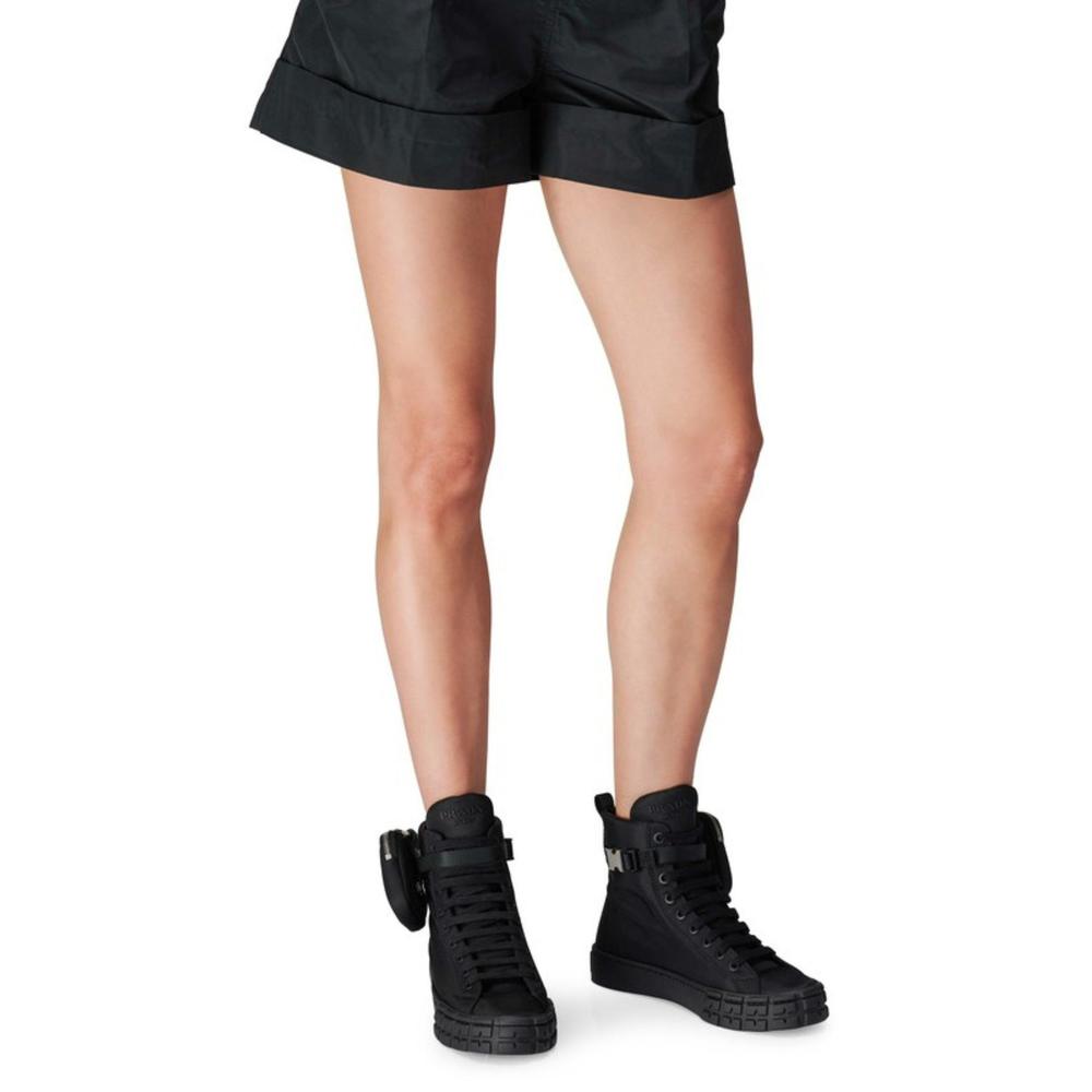 Prada - Wheel High Top Sneaker - IT 37.5 - Picture 2 of 8